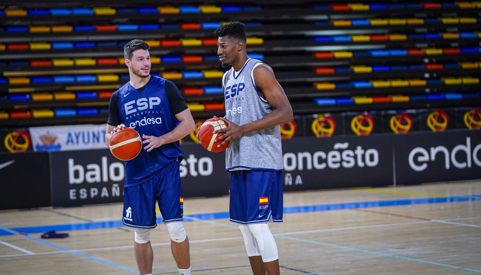 Fotos: Los jugadores del Unicaja ya entrenan con España