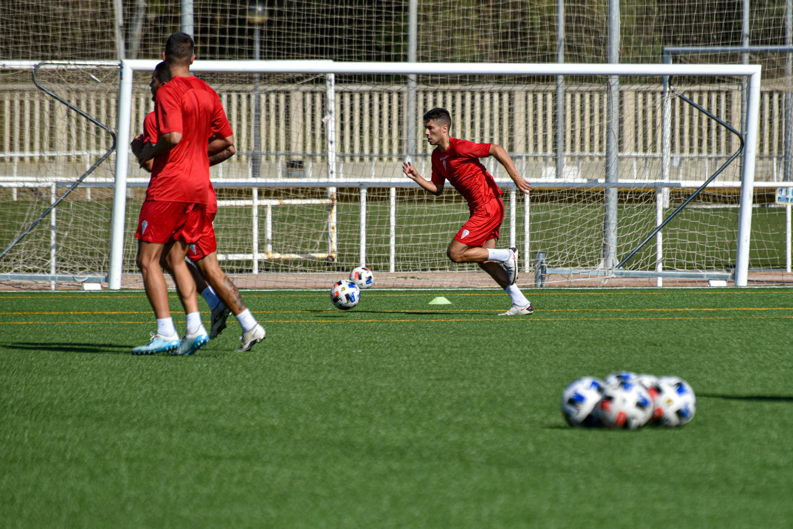 El primer entrenamiento del Algeciras CF 21-22
