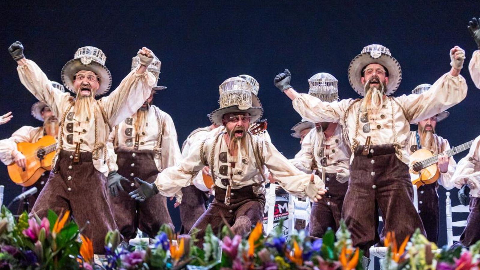 Comparsa 'La Jaula de las Locas'.