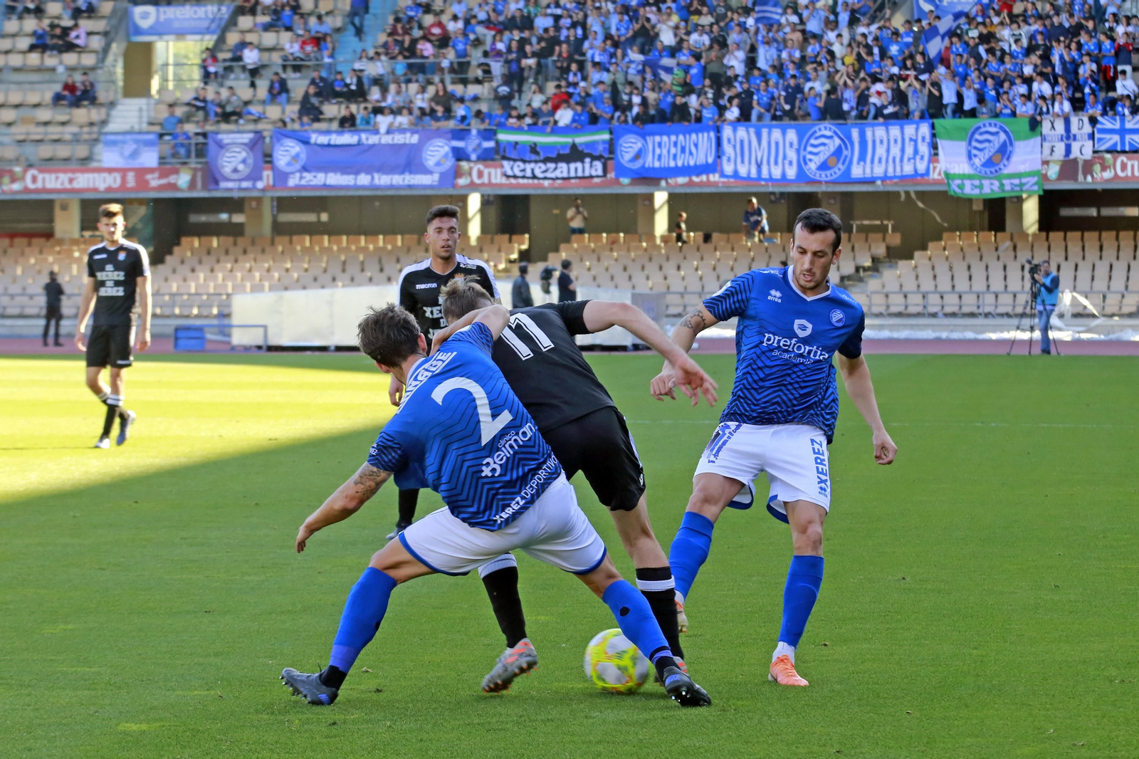 Derbi entre Xerez DFC y Xerez CD en Chapín