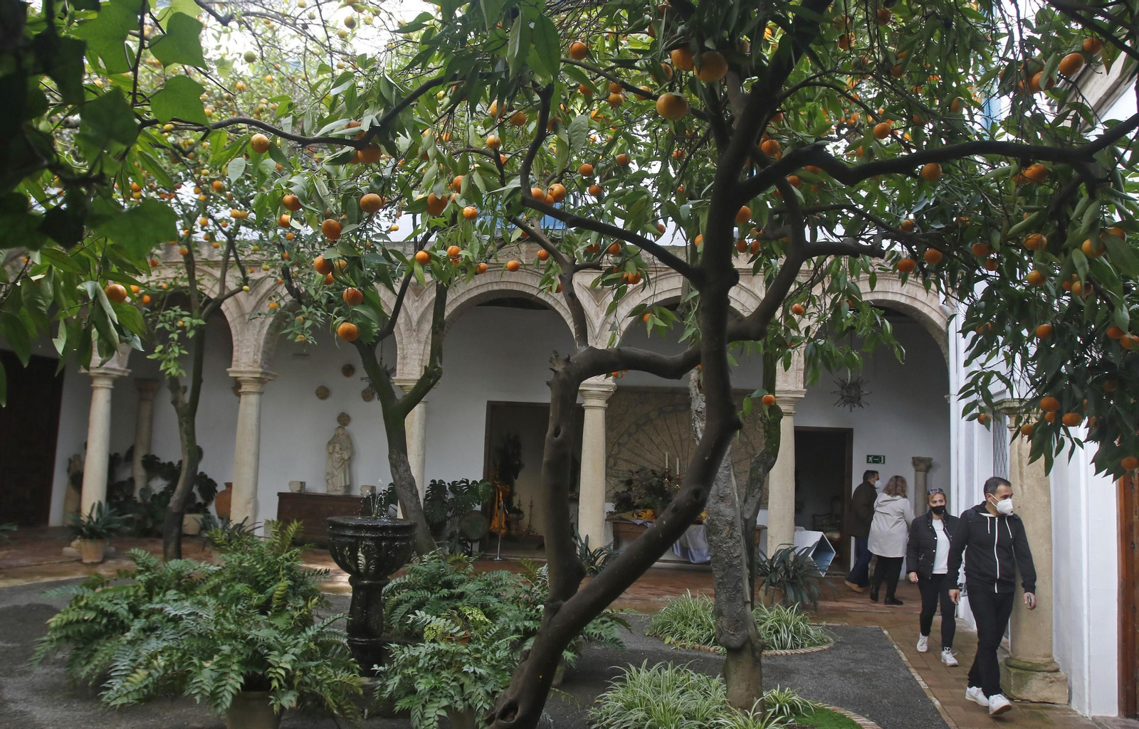 El Palacio de Viana en Navidad, en fotografías