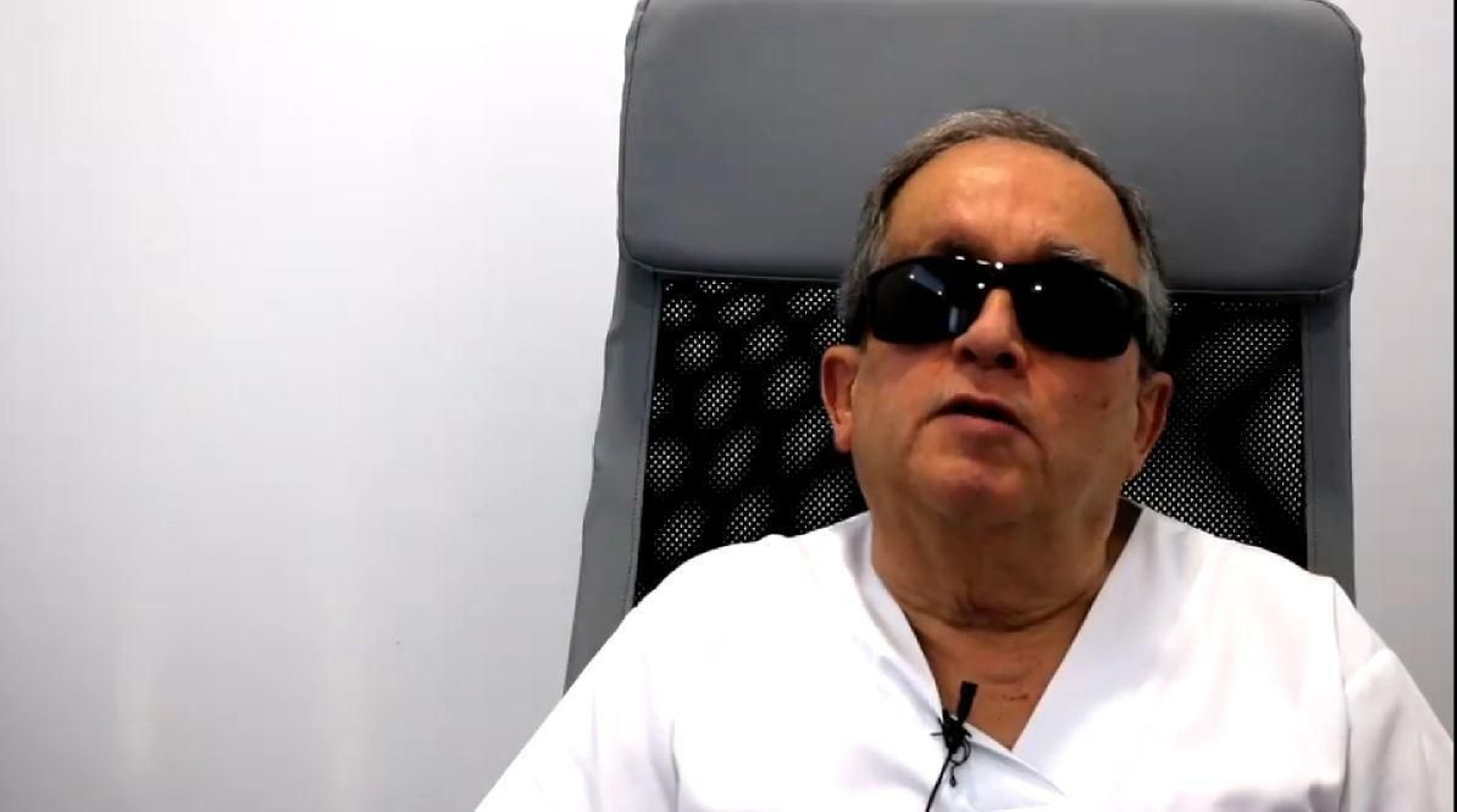 Alfonso Sáez Lalana, en un vídeo promocional de Fisio Jerez, el pasado mes de agosto