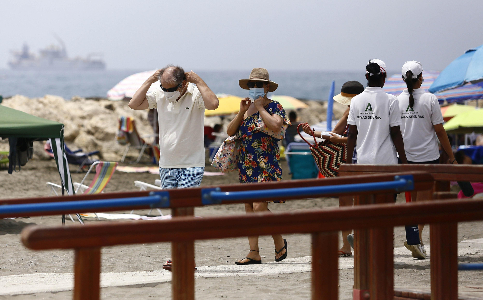 La playa de Pedregalejo.