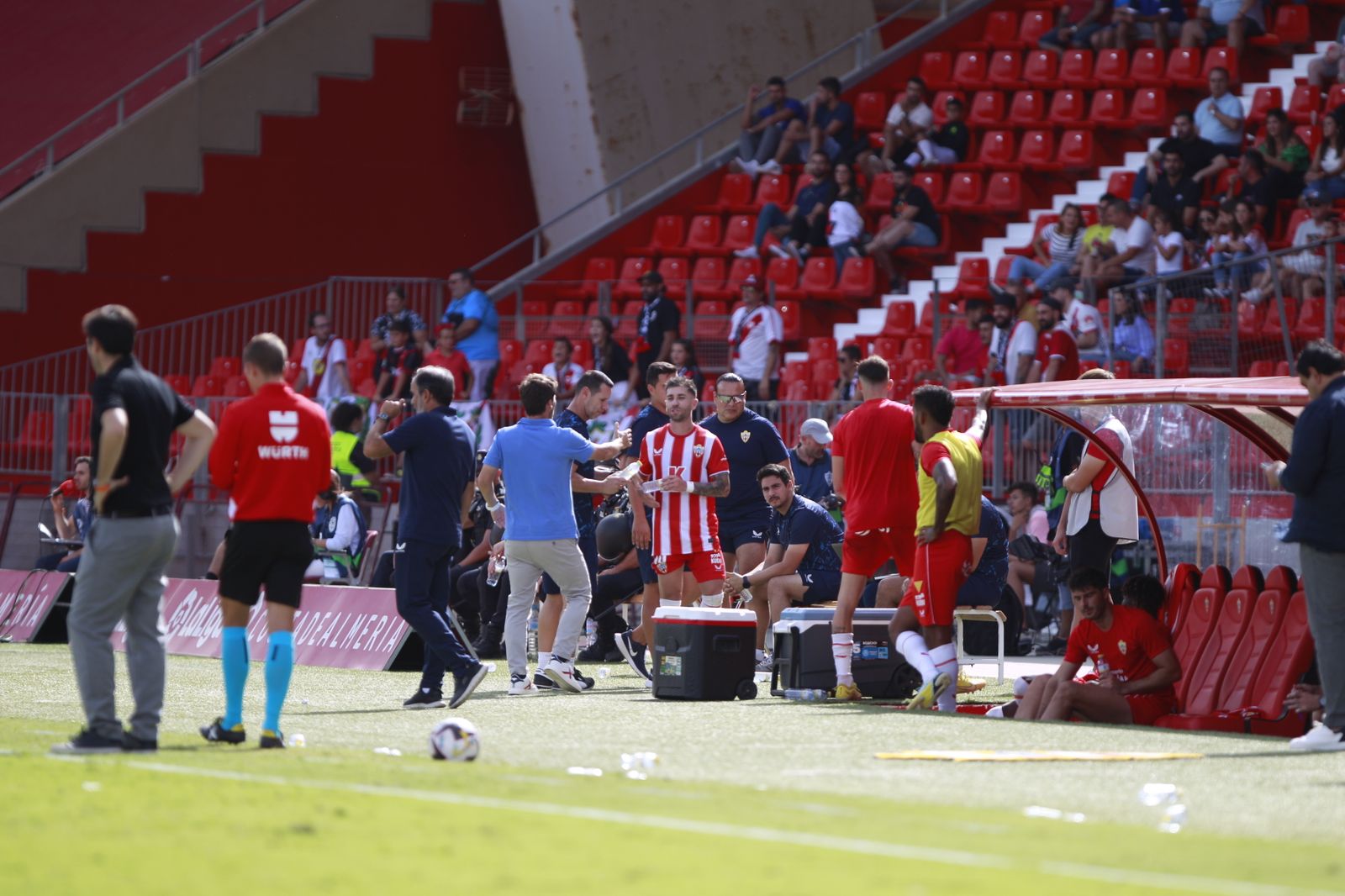 Imágenes de la U.D. Almería-Rayo Vallecano