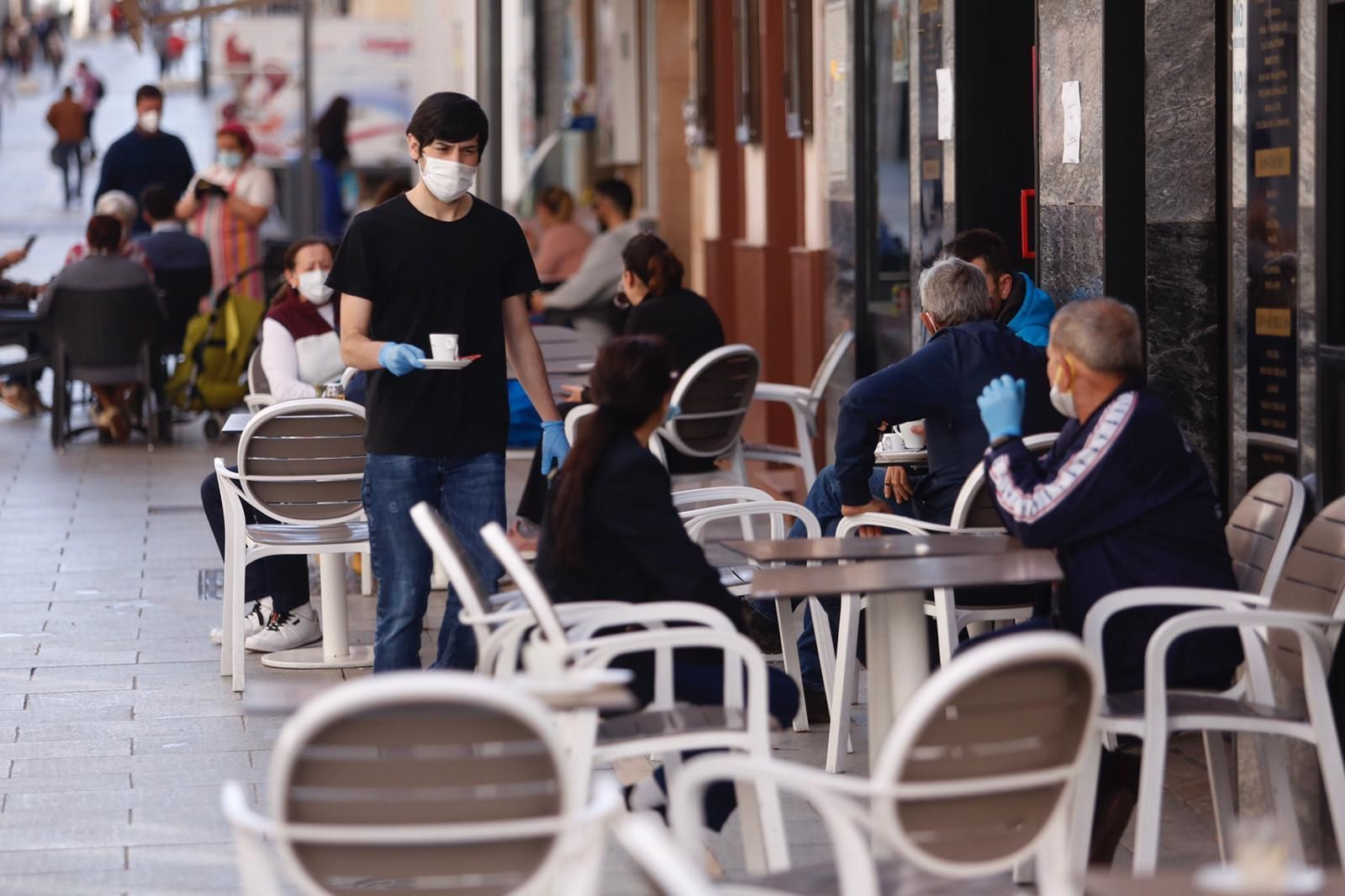 Desescalada: Málaga inicia la fase 1 con pocos bares abiertos