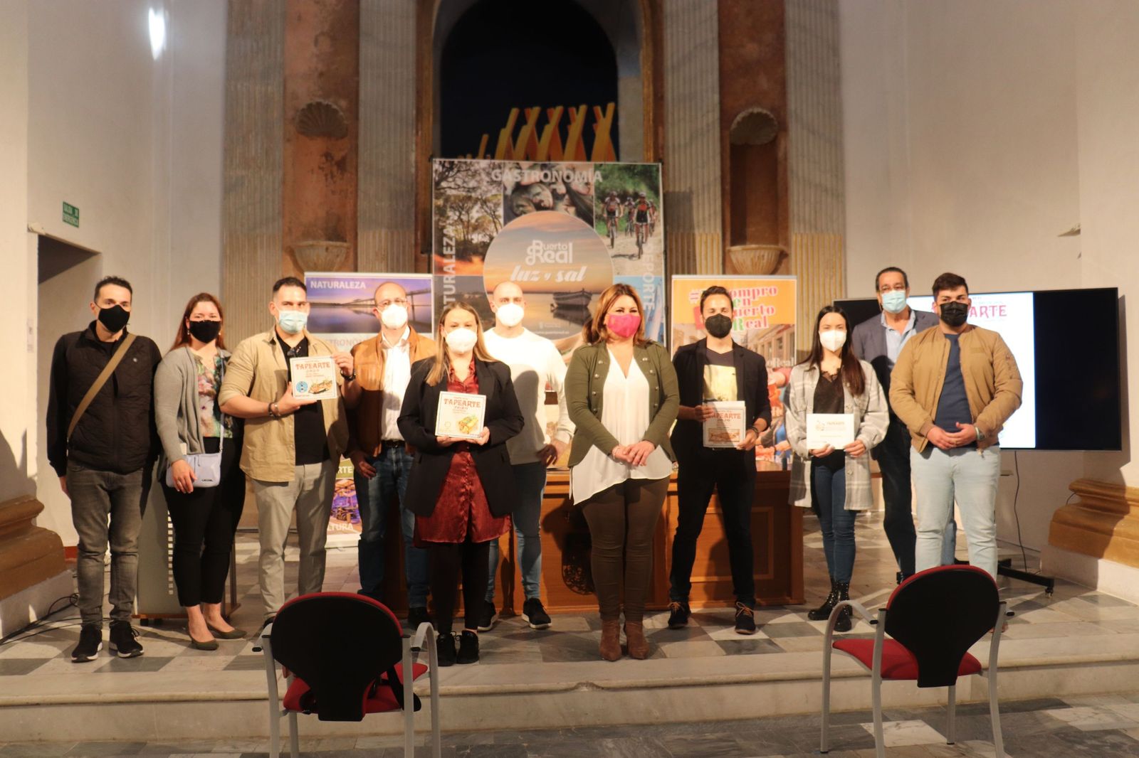 Entrega de premios de 'Tapearte 2020' en el Centro Cultural San José