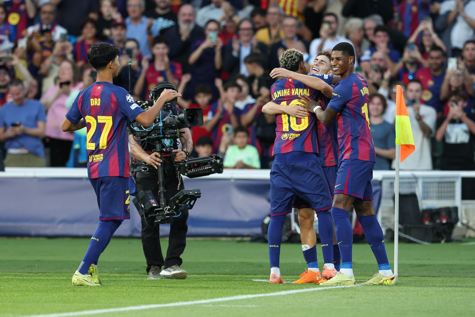 Las fotos del Barcelona-Olympiacos