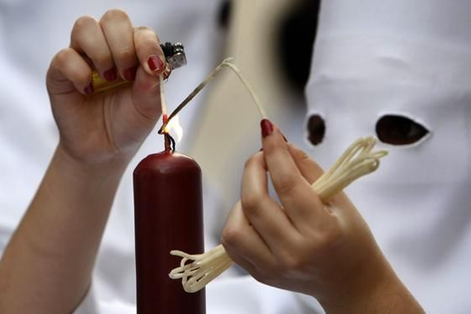 Salida de la Sagrada Cena del Convento de Santo Domingo. 

Foto: Jose Braza