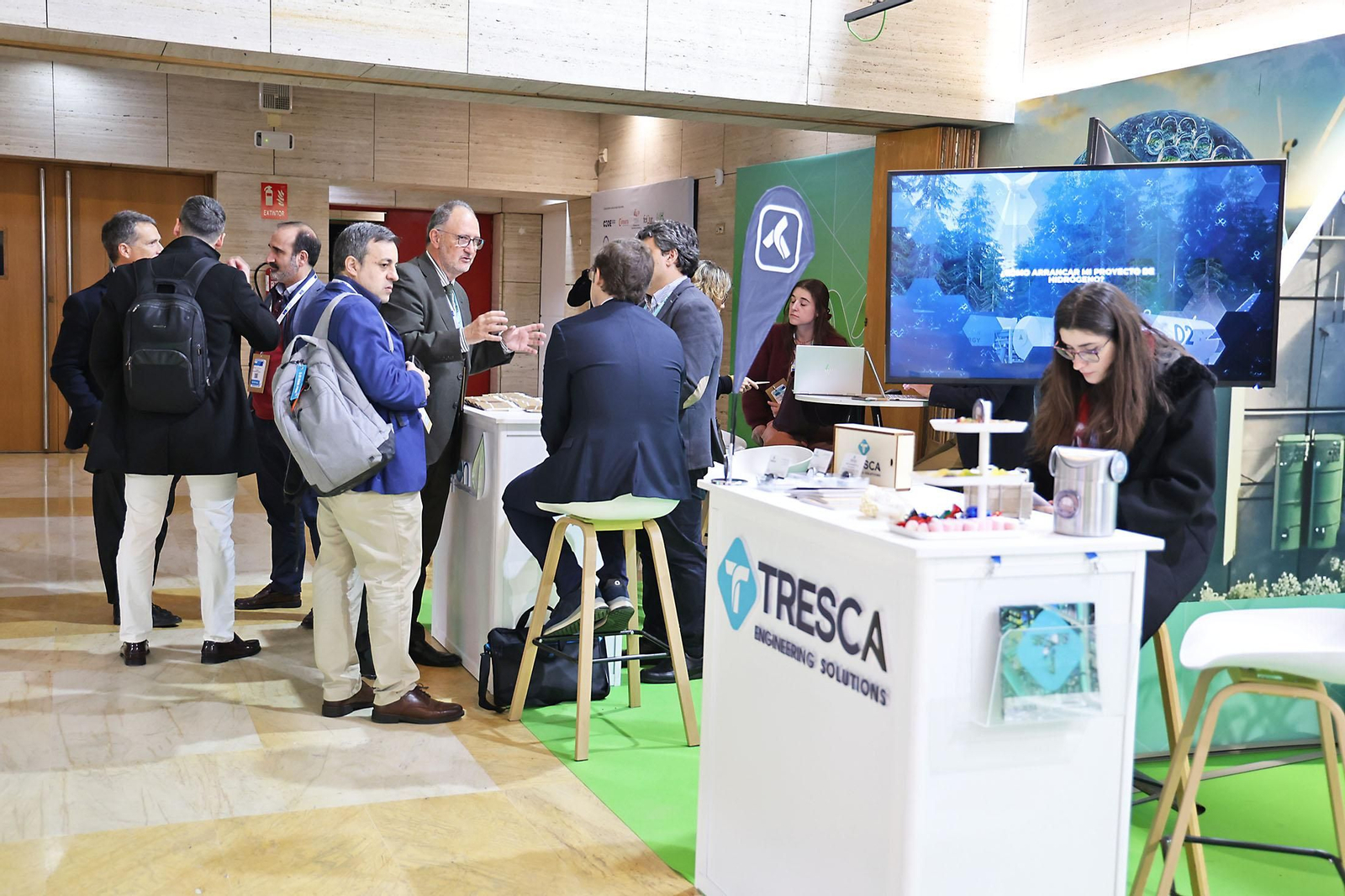 Imágenes del II Congreso Nacional de Hidrógeno Verde en la jornada del miércoles