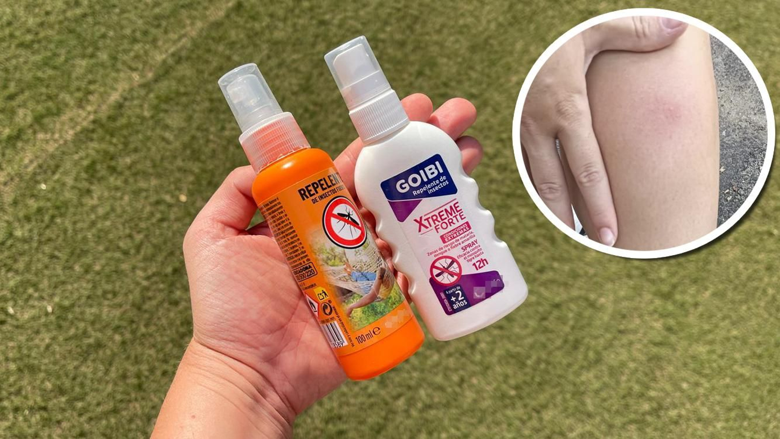 Repelentes contra los mosquitos.
