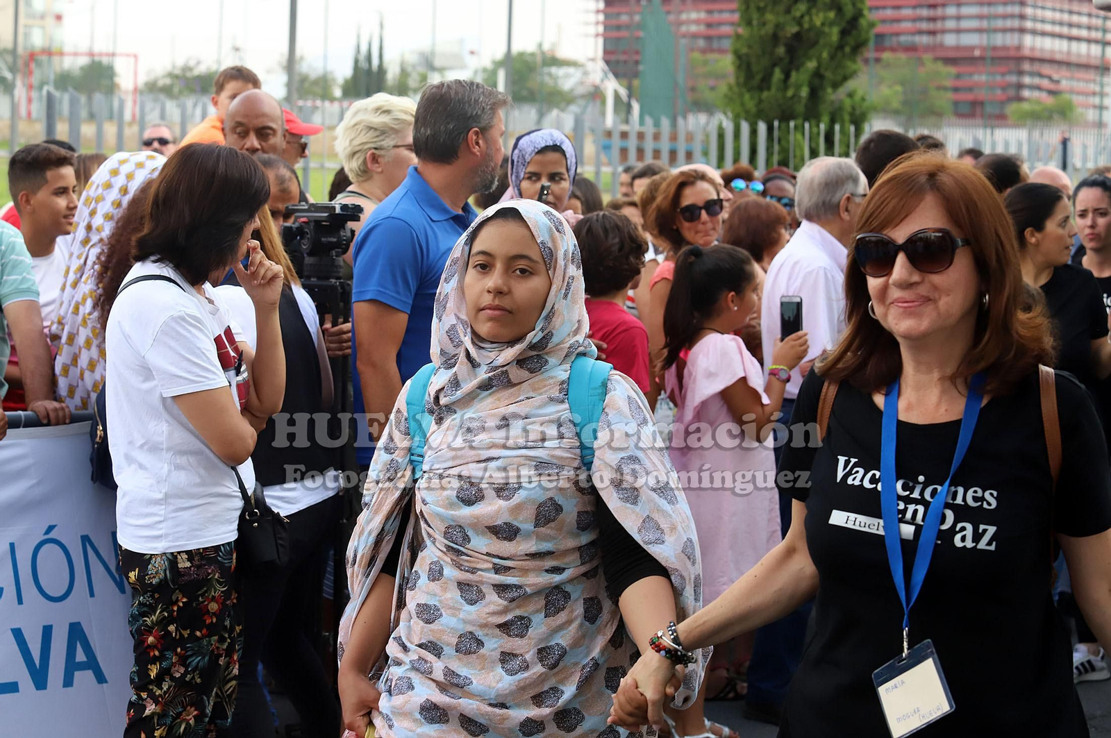 Imágenes de la llegada de los niños saharauis