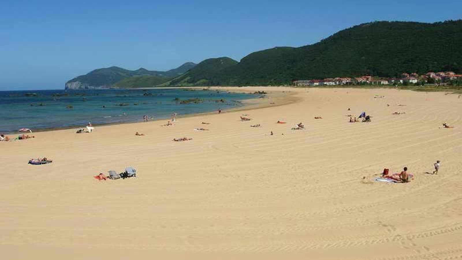 Playa del Trengandin, Noja (Cantabria).