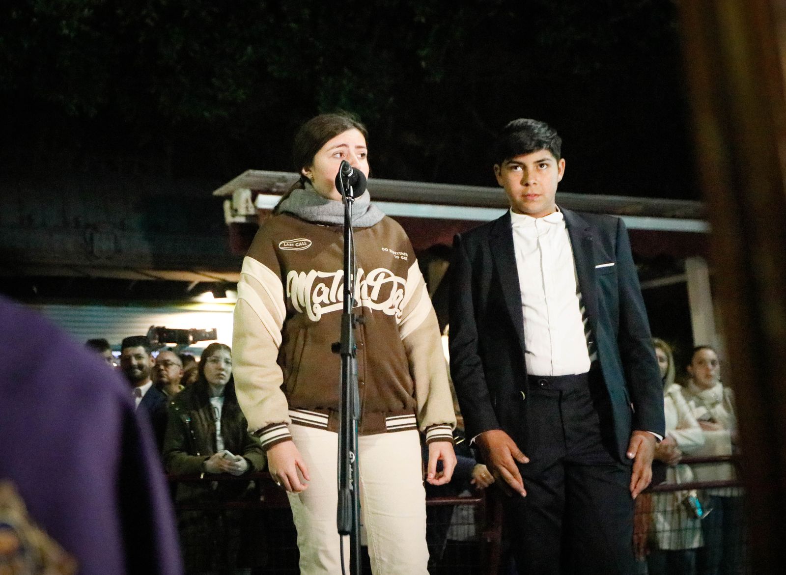 La procesión del Encuentro, en imágenes