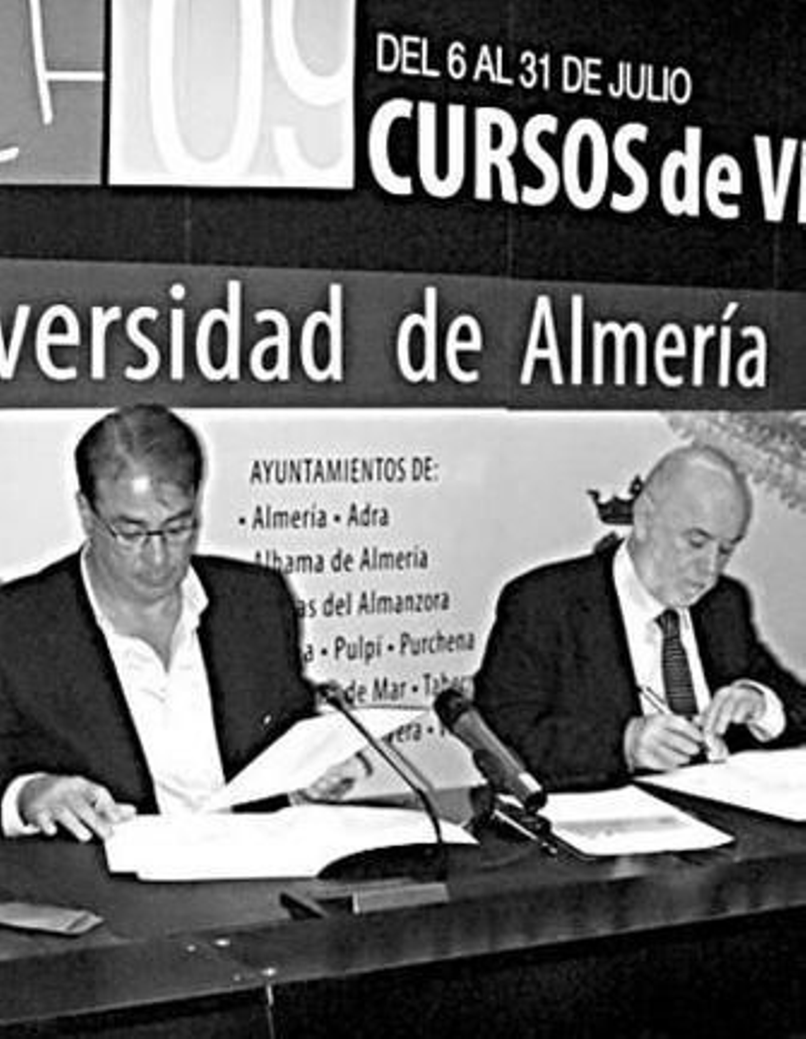 Pedro Molina y Óscar Martínez.