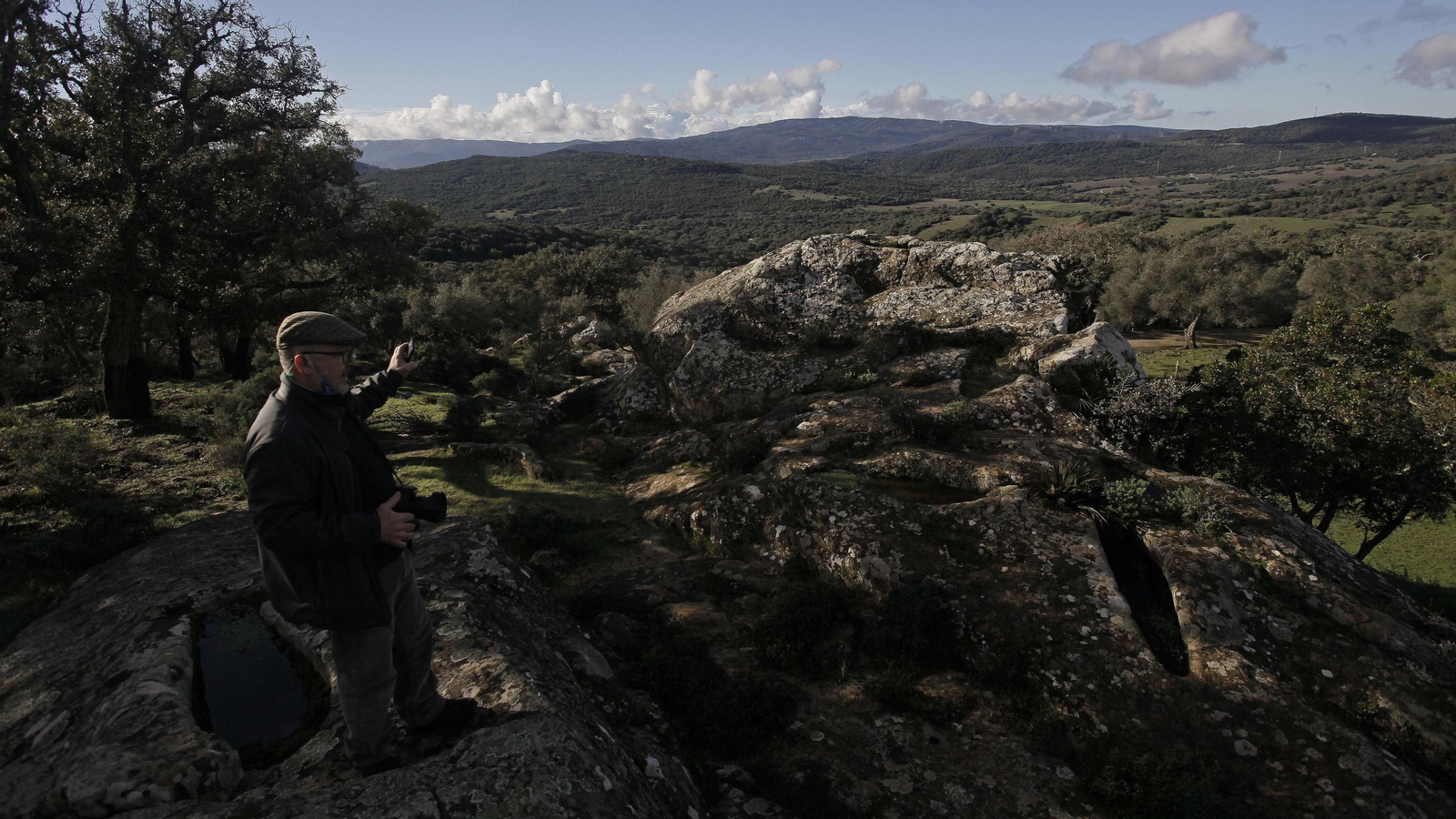 Sendero de la finca Murta en Los Barrios