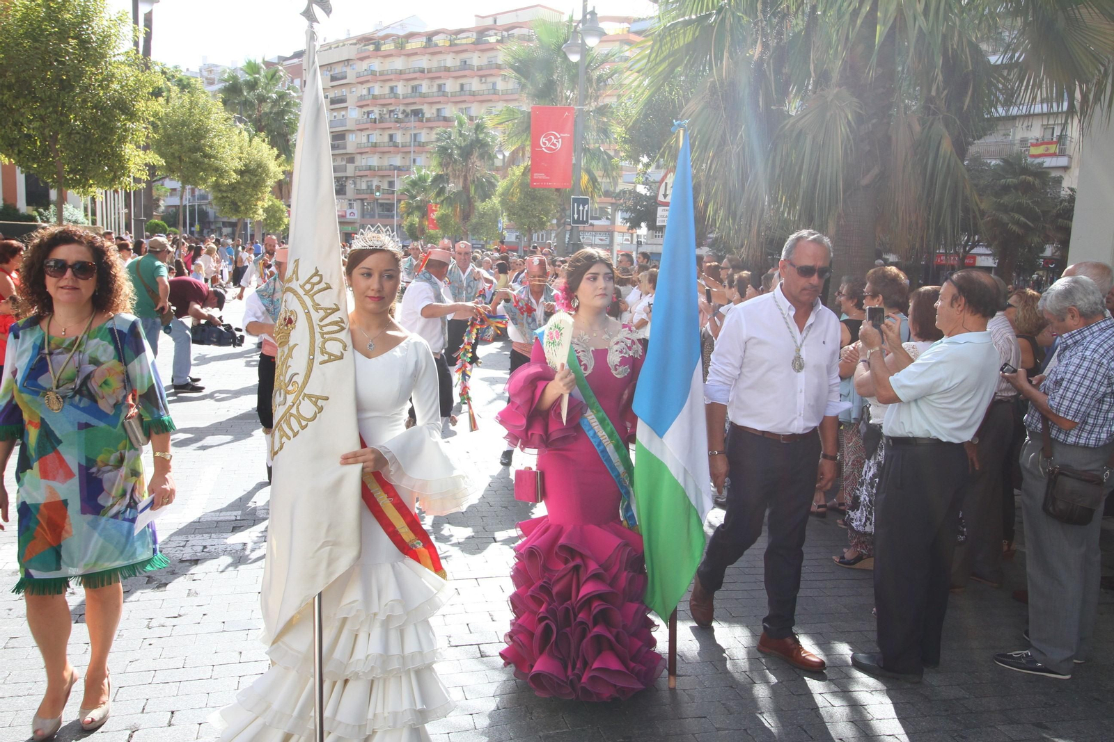 Imágenes del desfile Iberoamericano de bailes.
