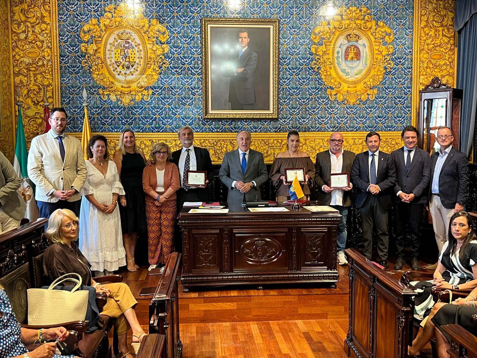 Fotos de la entrega de los premios a los empresarios del año en Algeciras