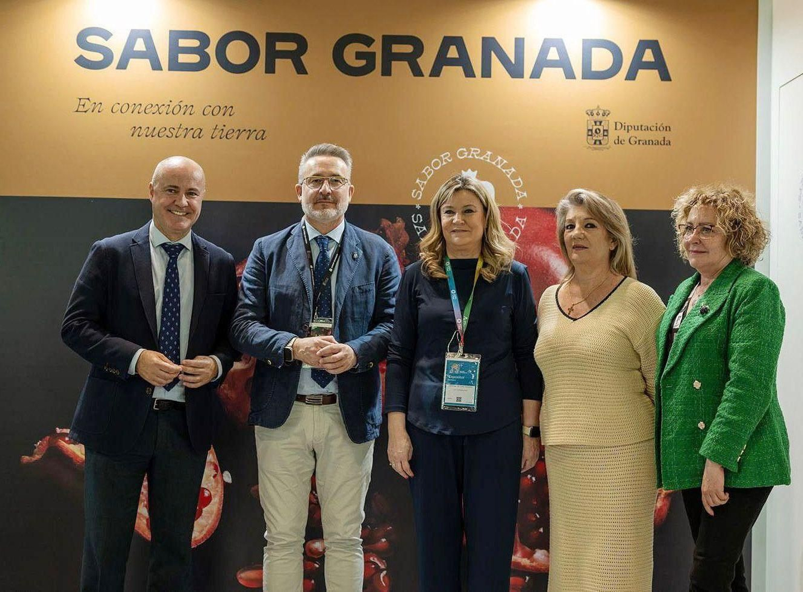 Presencia de la marca de Diputación 'Sabor Granada' en el Salón Gourmet de Madrid