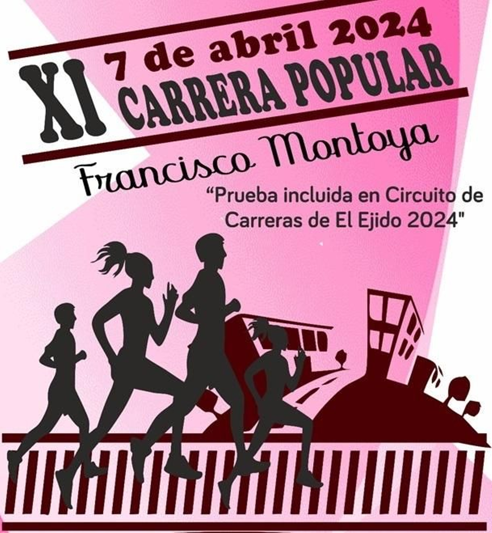 Cartel de la prueba ‘Francisco Montoya’ de Las Norias que se celebra este domingo.