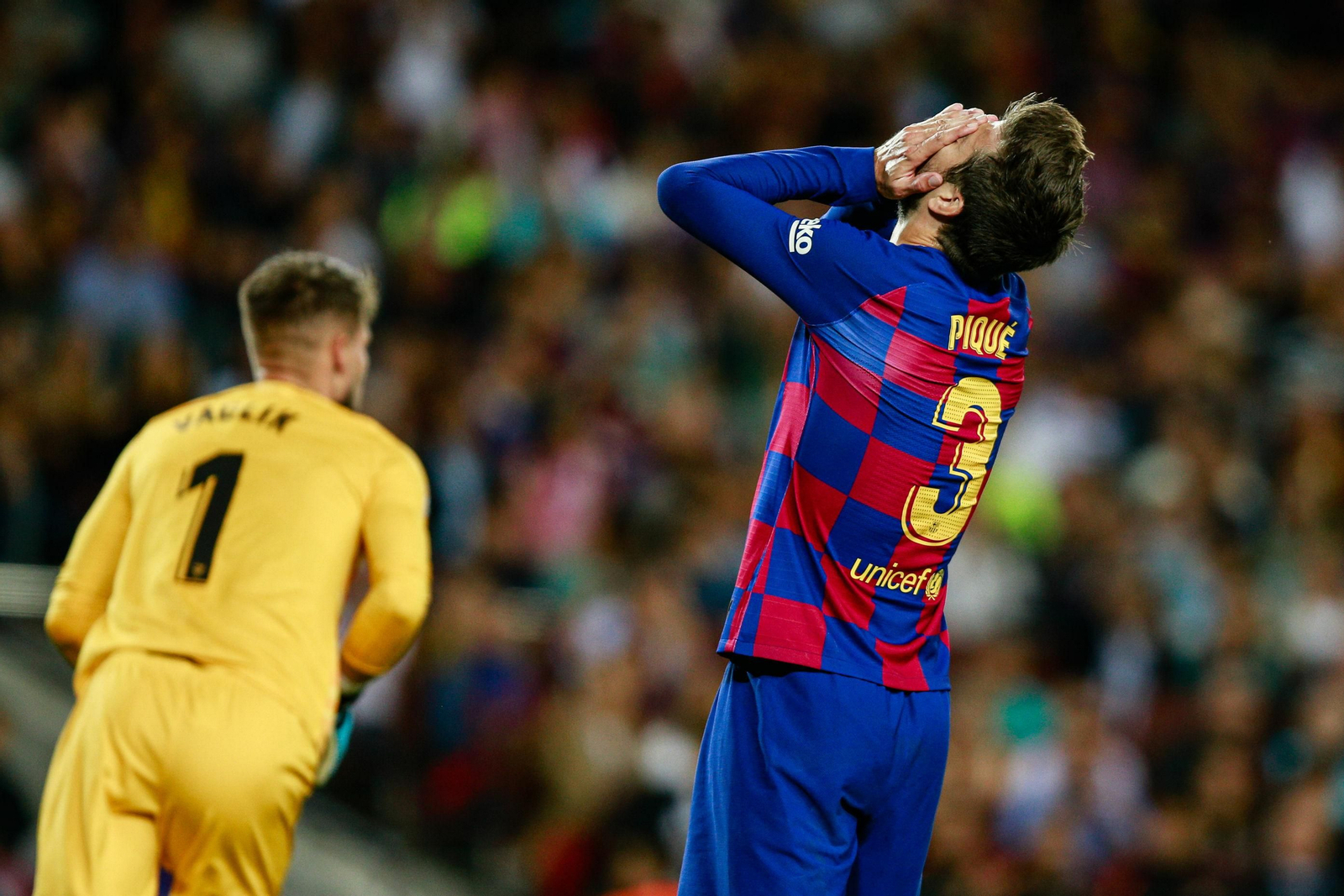 Las imágenes del Barcelona-Sevilla Las imágenes del Barcelona-Sevilla