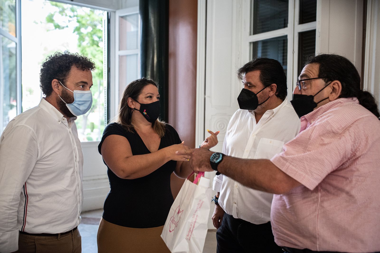 Imágenes del homenaje de la FOPAC a Antonio VIlla