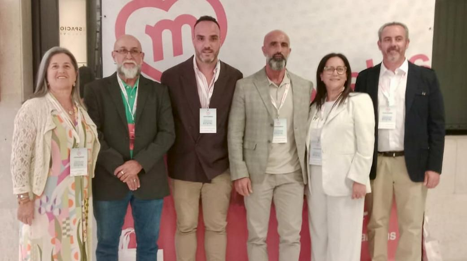 Los representantes de San Roque 100x100, en la convención de Unión Municipalista.