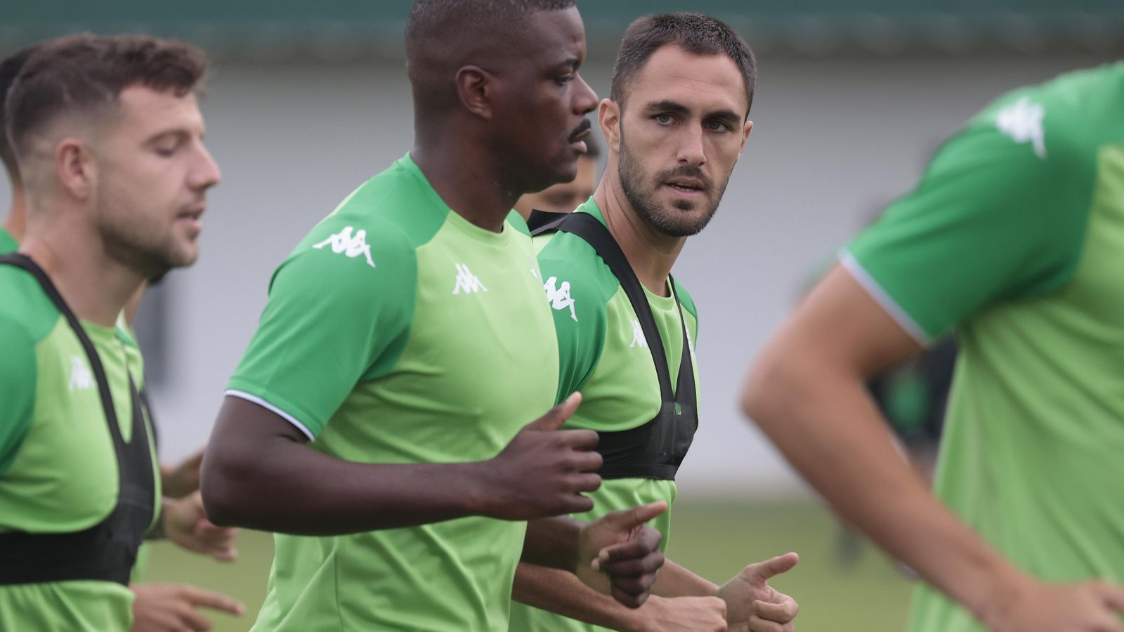 William Carvalho, en un entrenamiento.