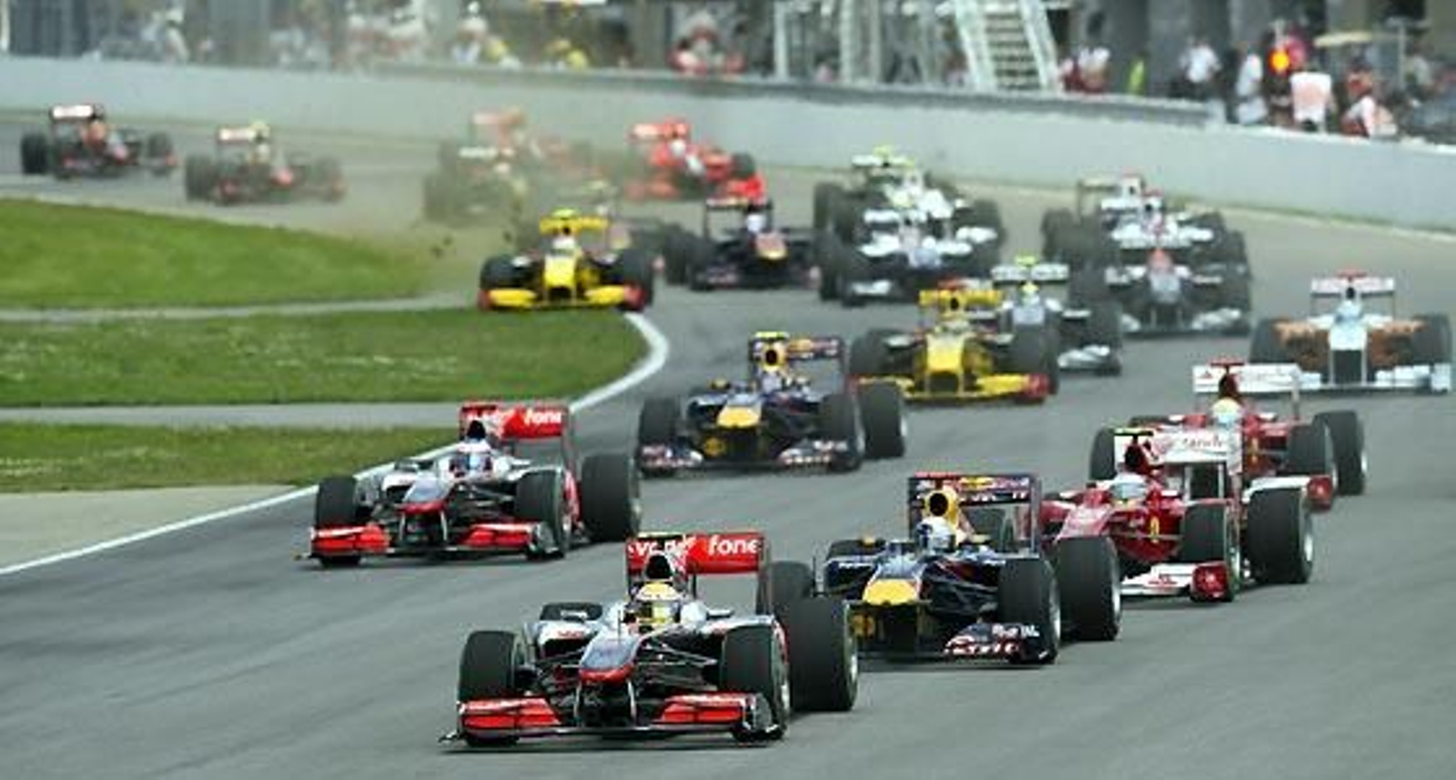 Primeros compases del Gran Premio de Canadá.

Foto: Afp Photo / Reuters / Efe
