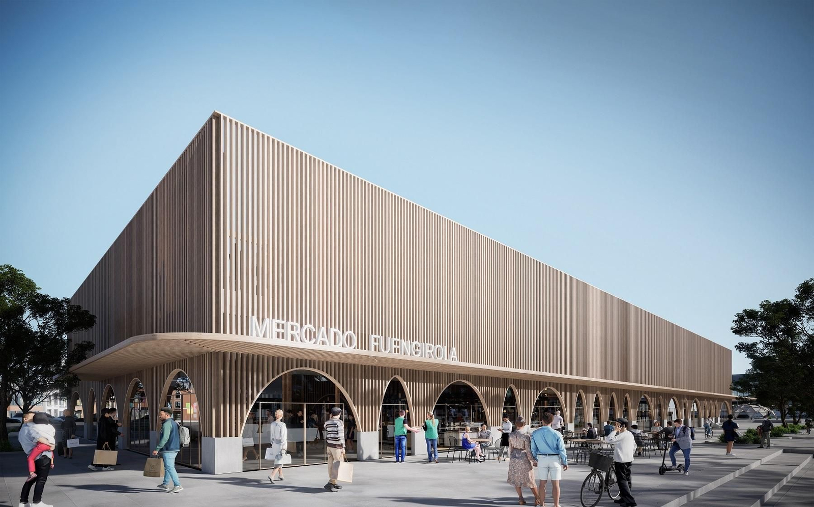 Una infografía del Nuevo Mercacentro de Fuengirola. Una infografía del Nuevo Mercacentro de Fuengirola.