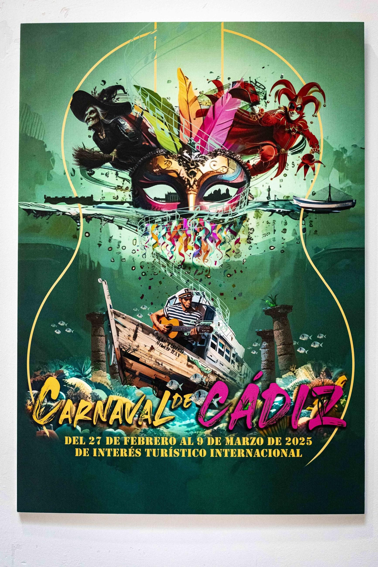 Los 26 carteles de un concurso del Carnaval de Cádiz para nada