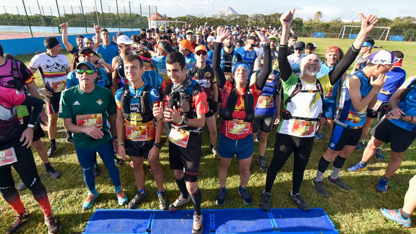 Carrera de la 'Cresta de Sierra Carbonera' en La Línea