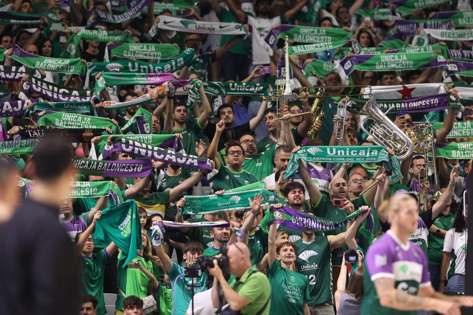 El tercer partido de las semifinales Unicaja-FC Barcelona, en fotos
