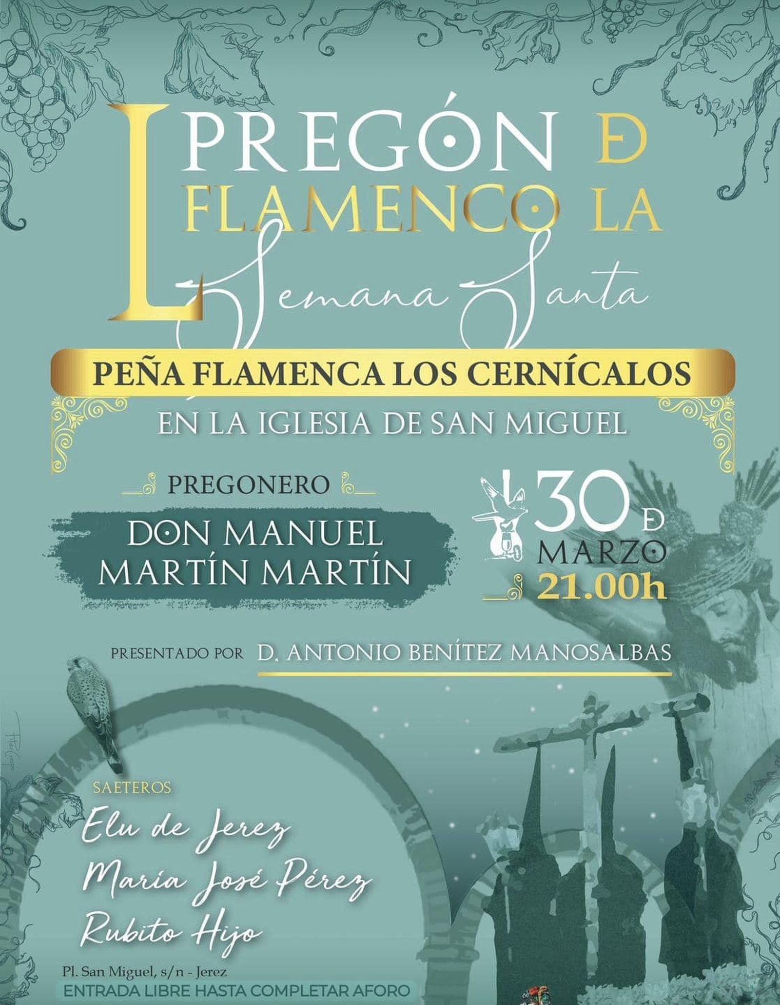 Cartel anunciador del Pregón.