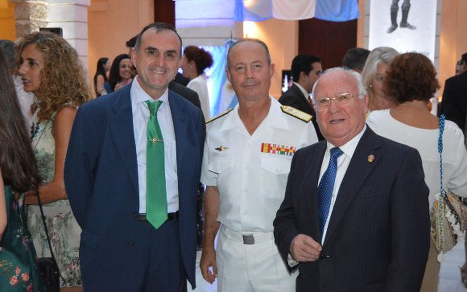 Antonio Ramírez, Santiago González y Fernando Lepiani.

Foto: Ignacio Casas de Ciria