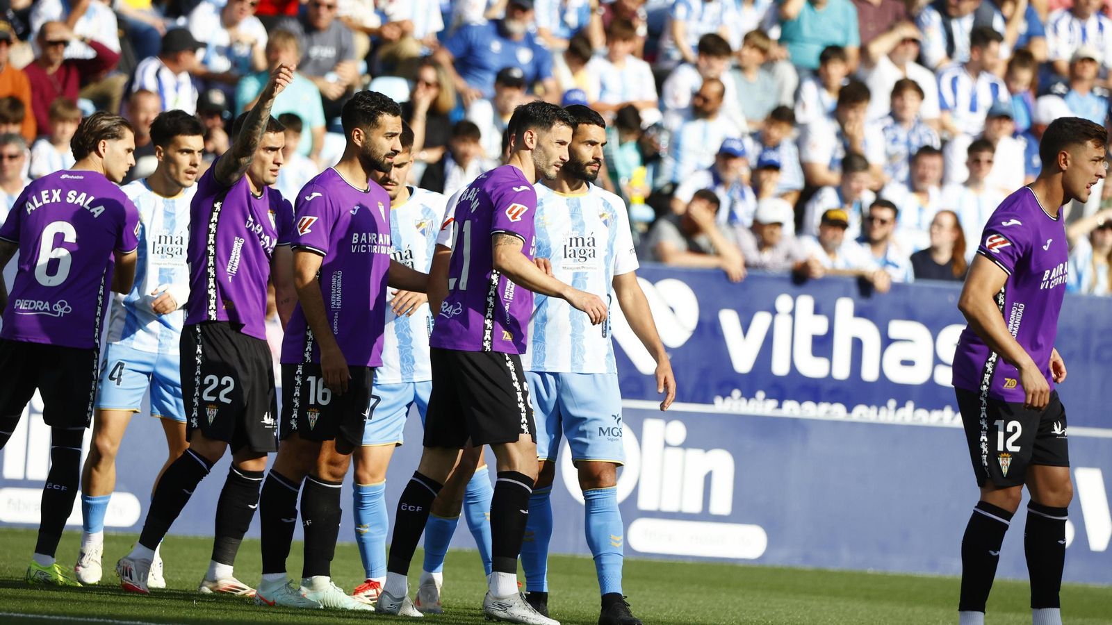 Las fotos del Málaga CF-Córdoba