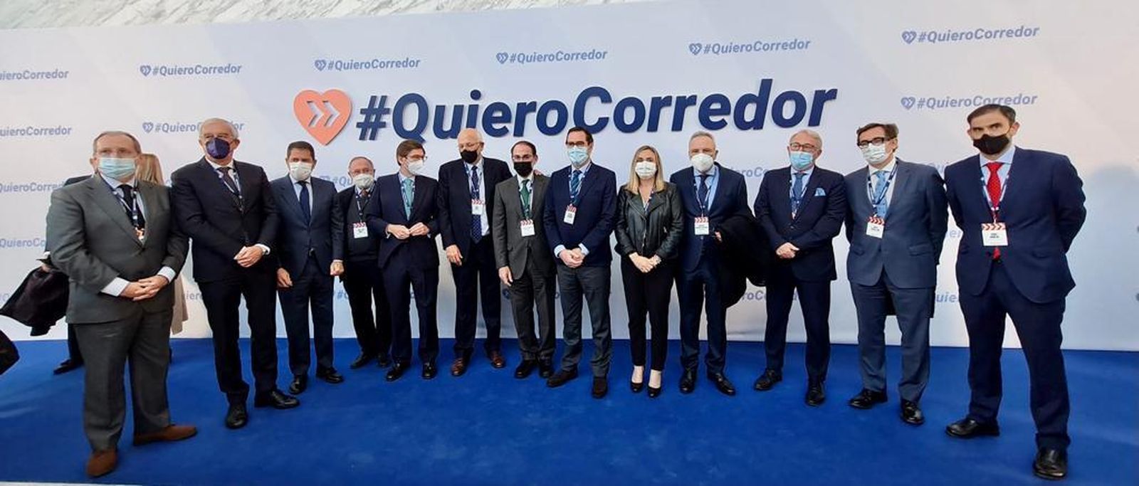 Participantes en el foro empresarial