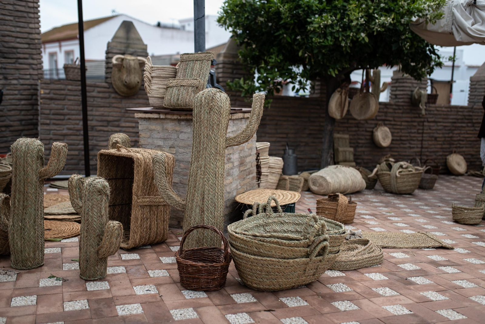 Imágenes del ambiente en la Feria del Descubrimiento de Palos de la Frontera