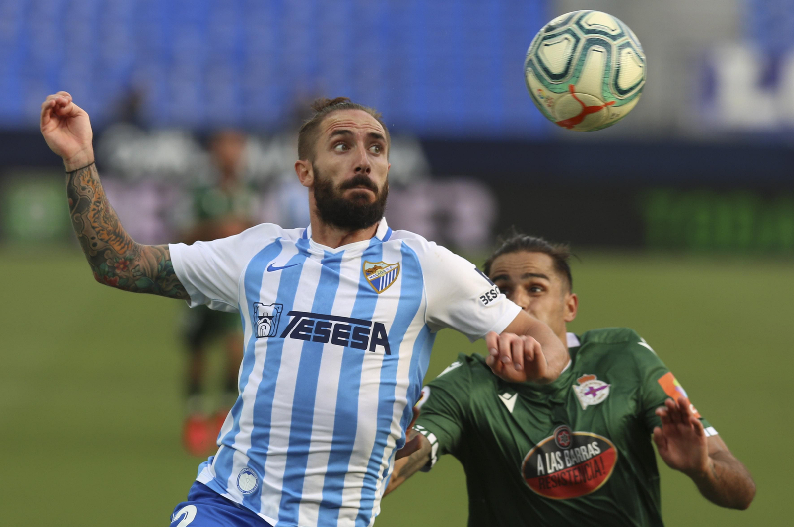 Las fotos del Málaga CF-Dépor