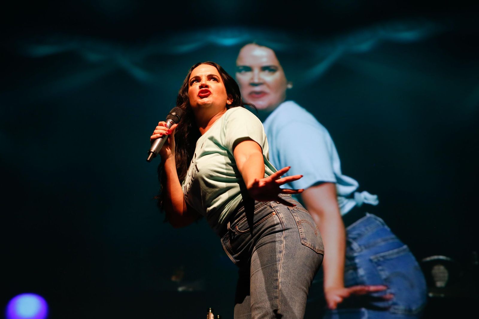 Fotografías del monólogo de Martita de Graná en La Línea