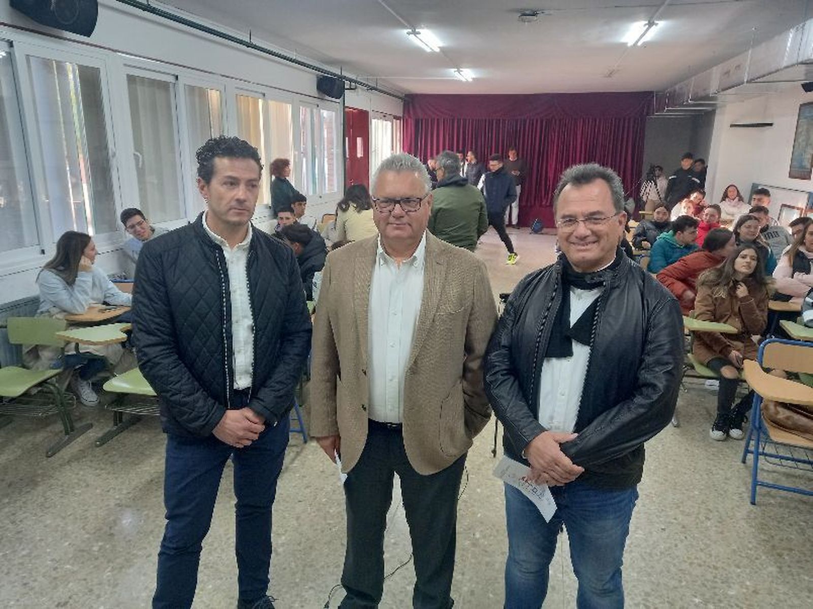 Dirigentes institucionales en la inauguración de las jornadas.