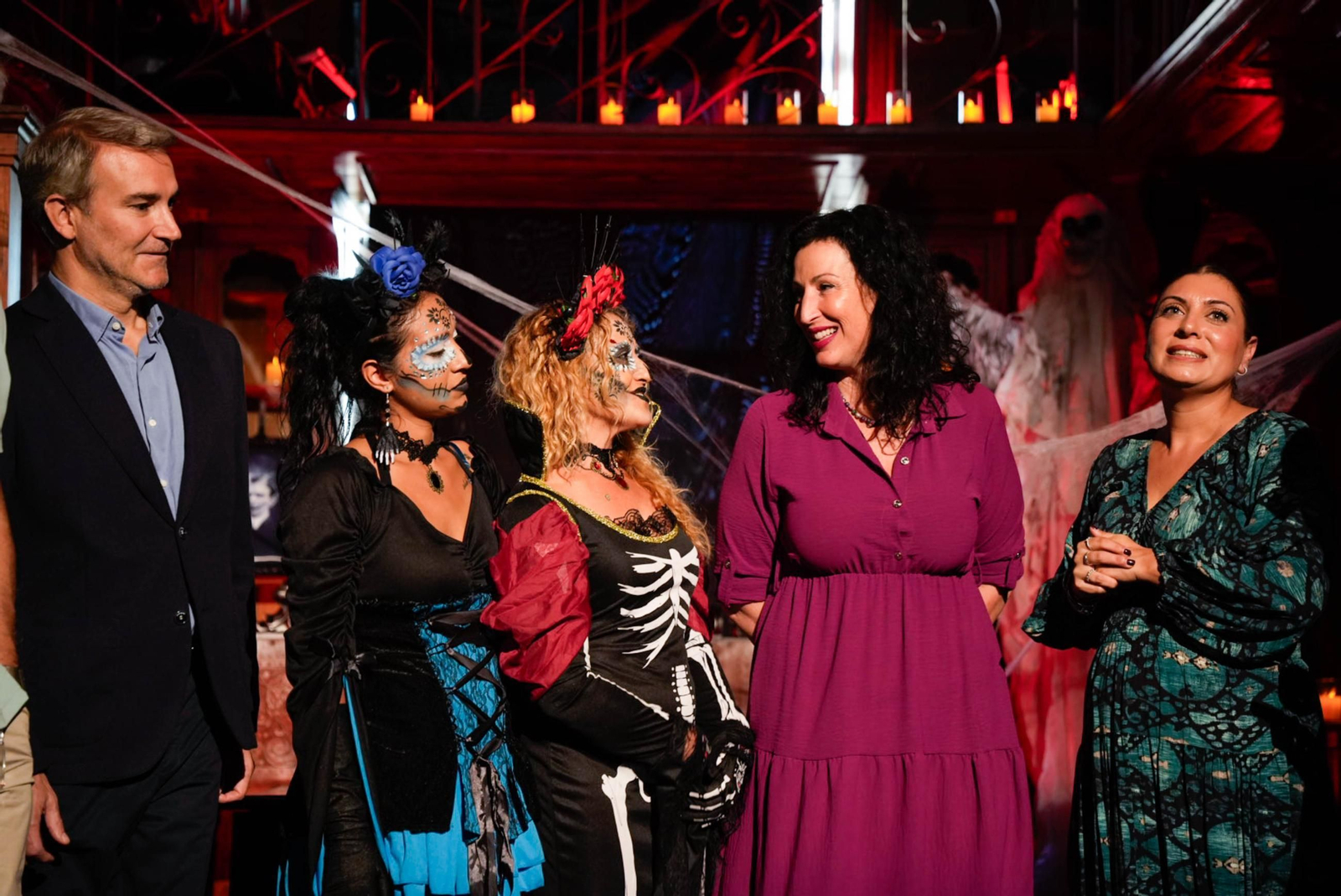 Presentación de la Noche en Negro de Almería, en imágenes