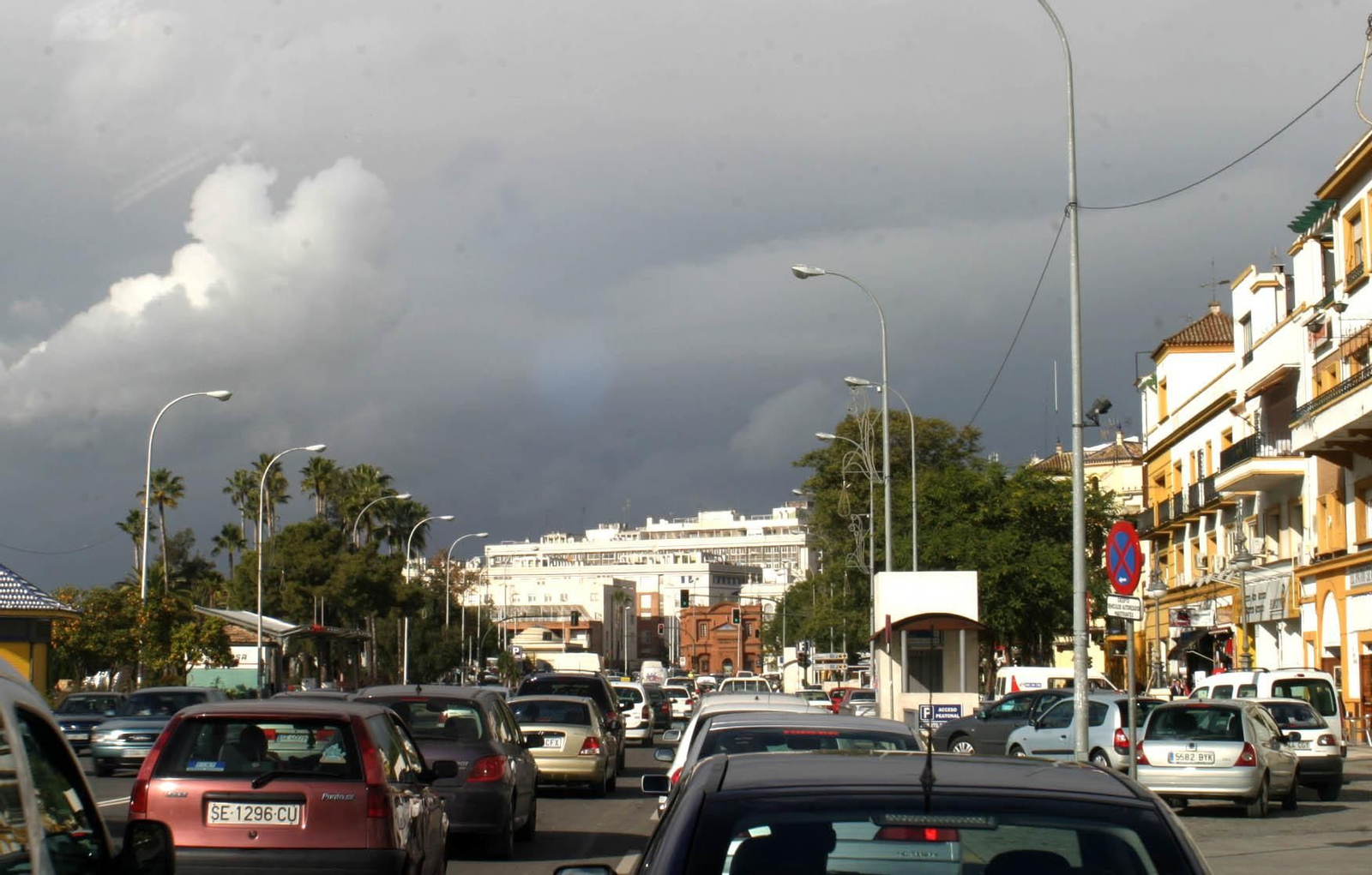 El Paseo Colón de Sevilla