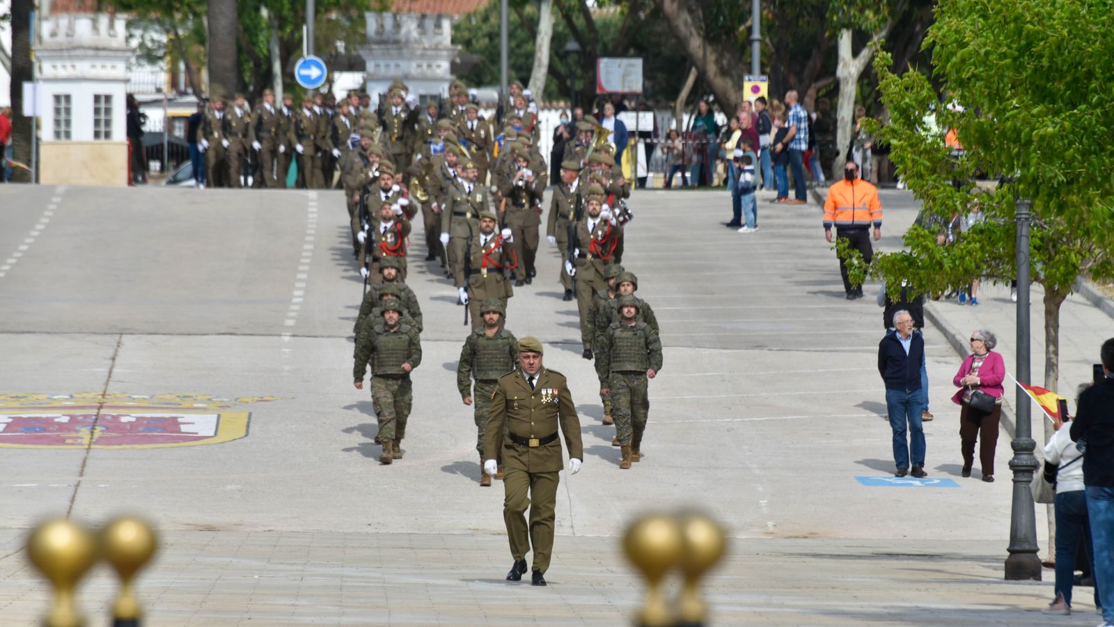 Homenaje del Regimiento de Artillería Antiaérea nº 74 a Daoiz y Velarde