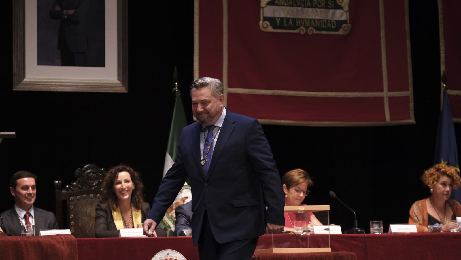 Imágenes de la investidura como Alcaldesa de Almería, de María del Mar Vázquez Agüero