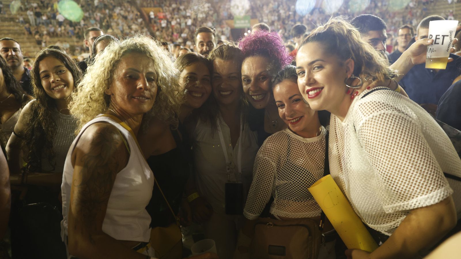 Las fotos del concierto de Melendi en la plaza de toros de Algeciras