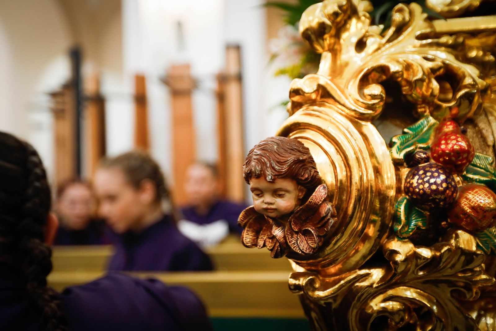 La procesión del Encuentro, en imágenes