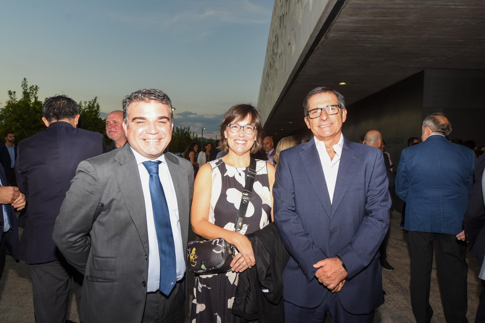 Carlos León, Vita Lirola y Jesús Díaz.