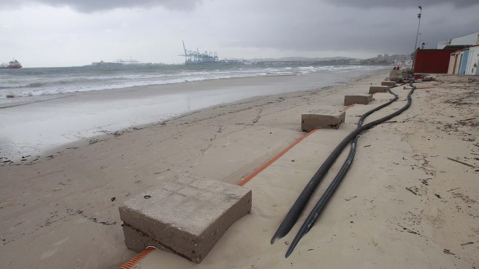 Las fotos del temporal en el Campo de Gibraltar
