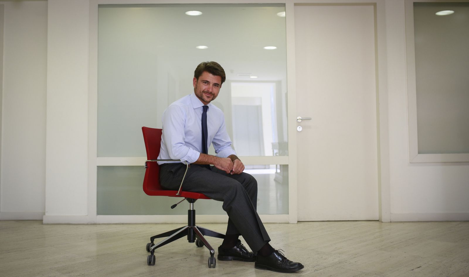 El líder de la oposición en el Ayuntamiento, Beltrán Pérez.