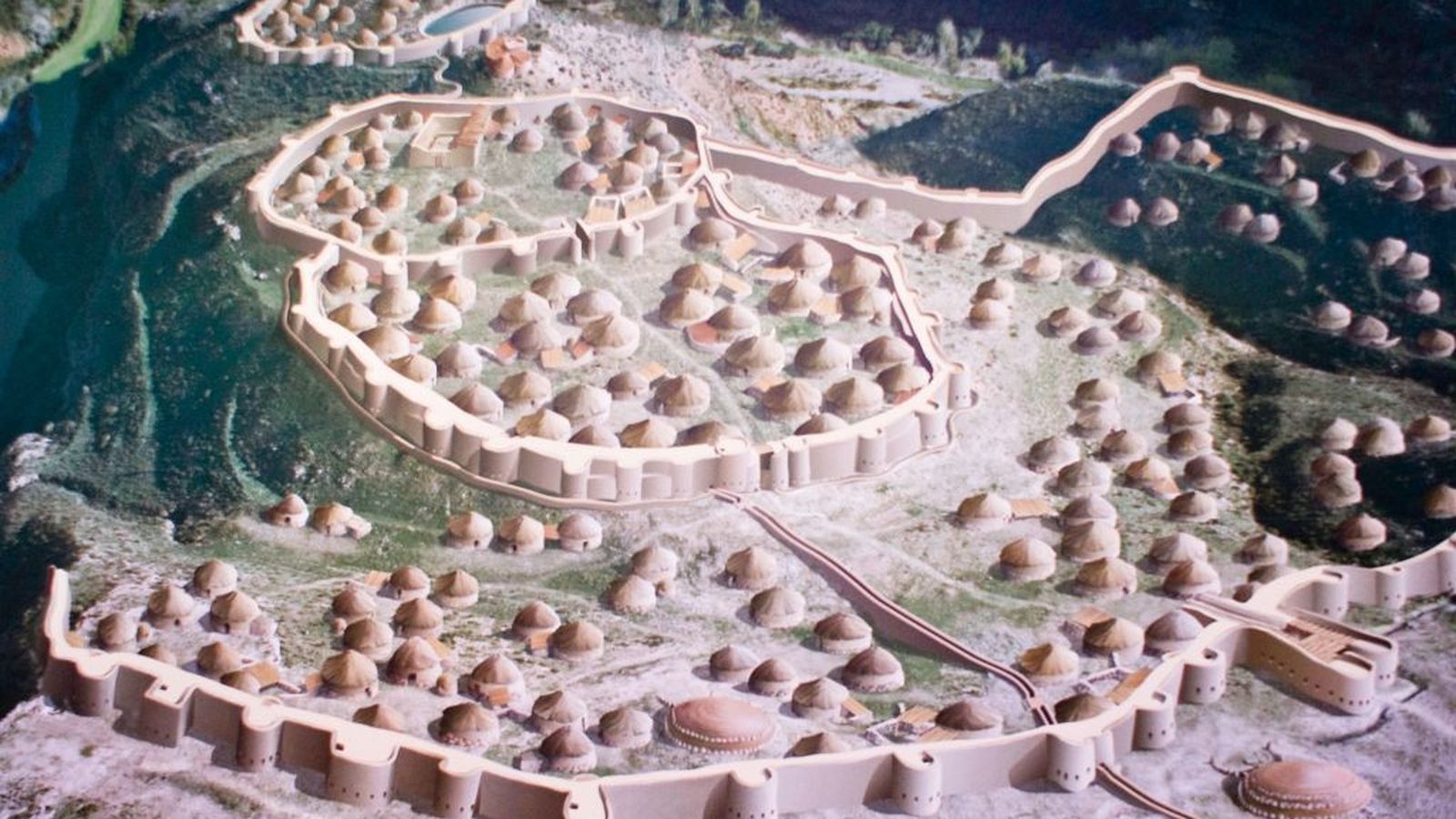 Recreación de Los Millares.